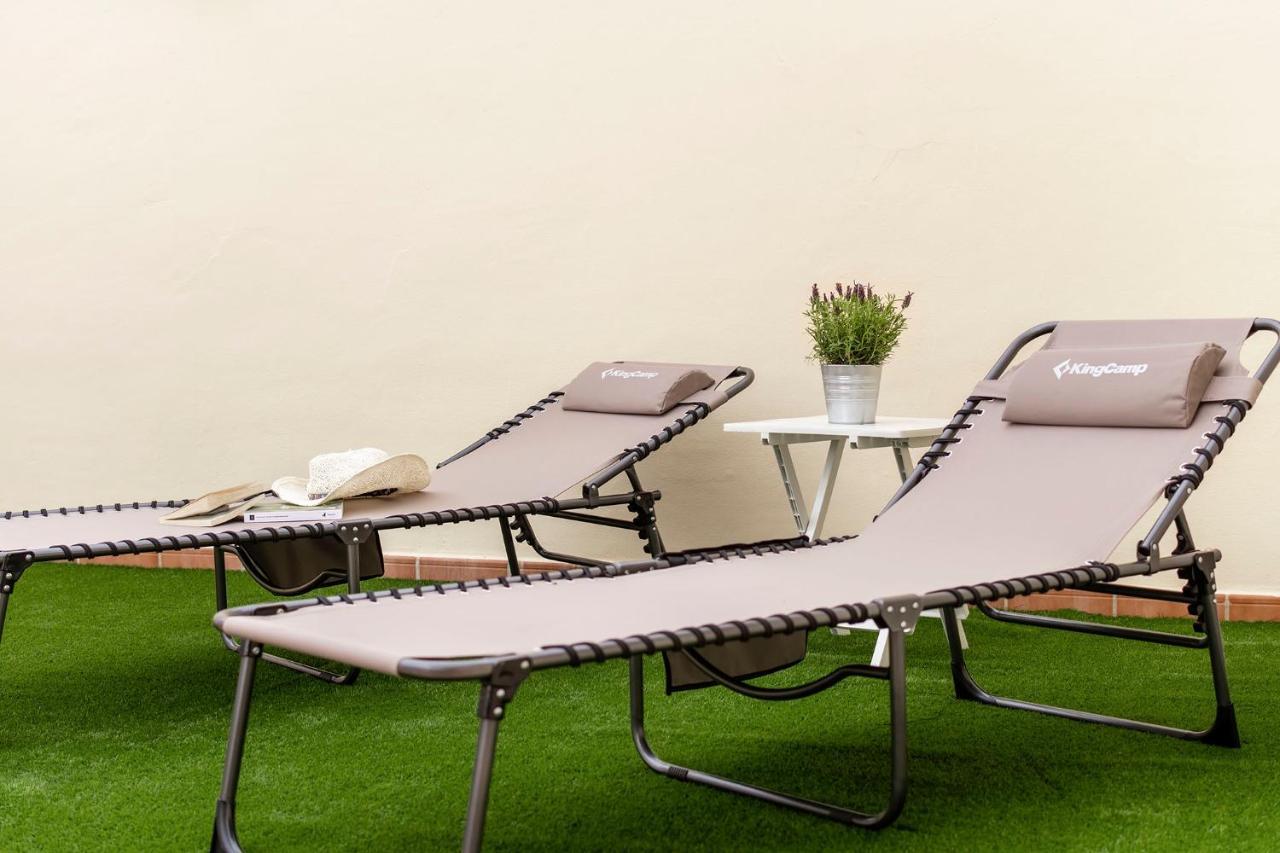 Apartamento Ático con terraza-solárium y piscina 4-6 personas WIFI A/C Roda Exterior foto
